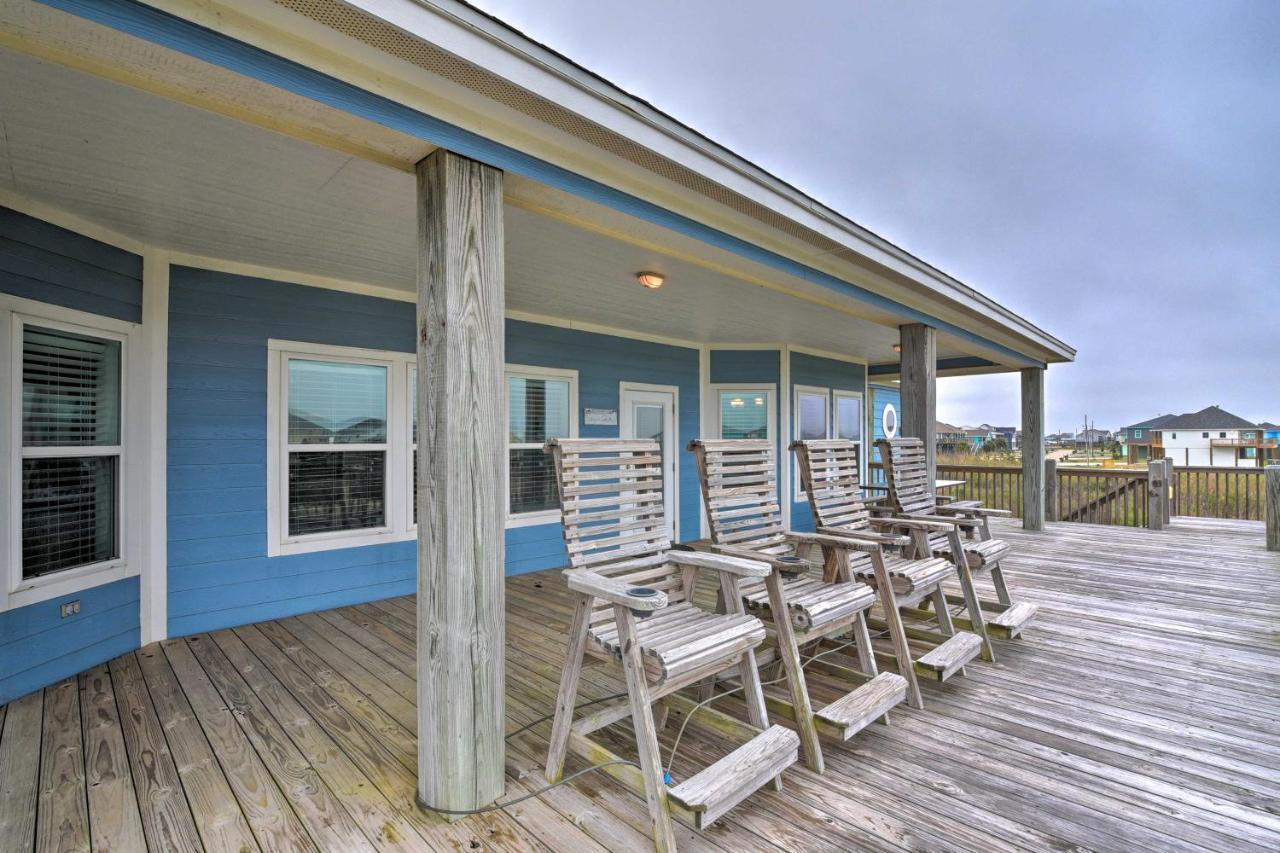 Coastal Port Bolivar Home - Walk To Beach! 외부 사진